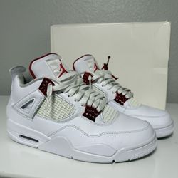 Jordan 4 Metallic Red