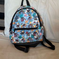 Stitch Bioworld Backpack,blue, Hawaiian Stitch, Barely Used