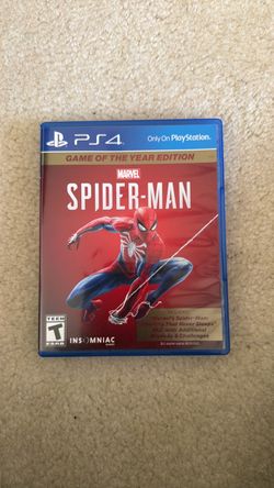 Spider-Man PS4 game