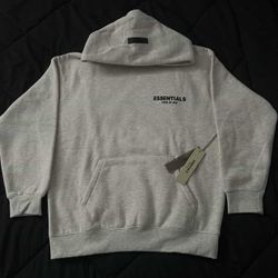 Light Oat Size small Essential Hoodie
