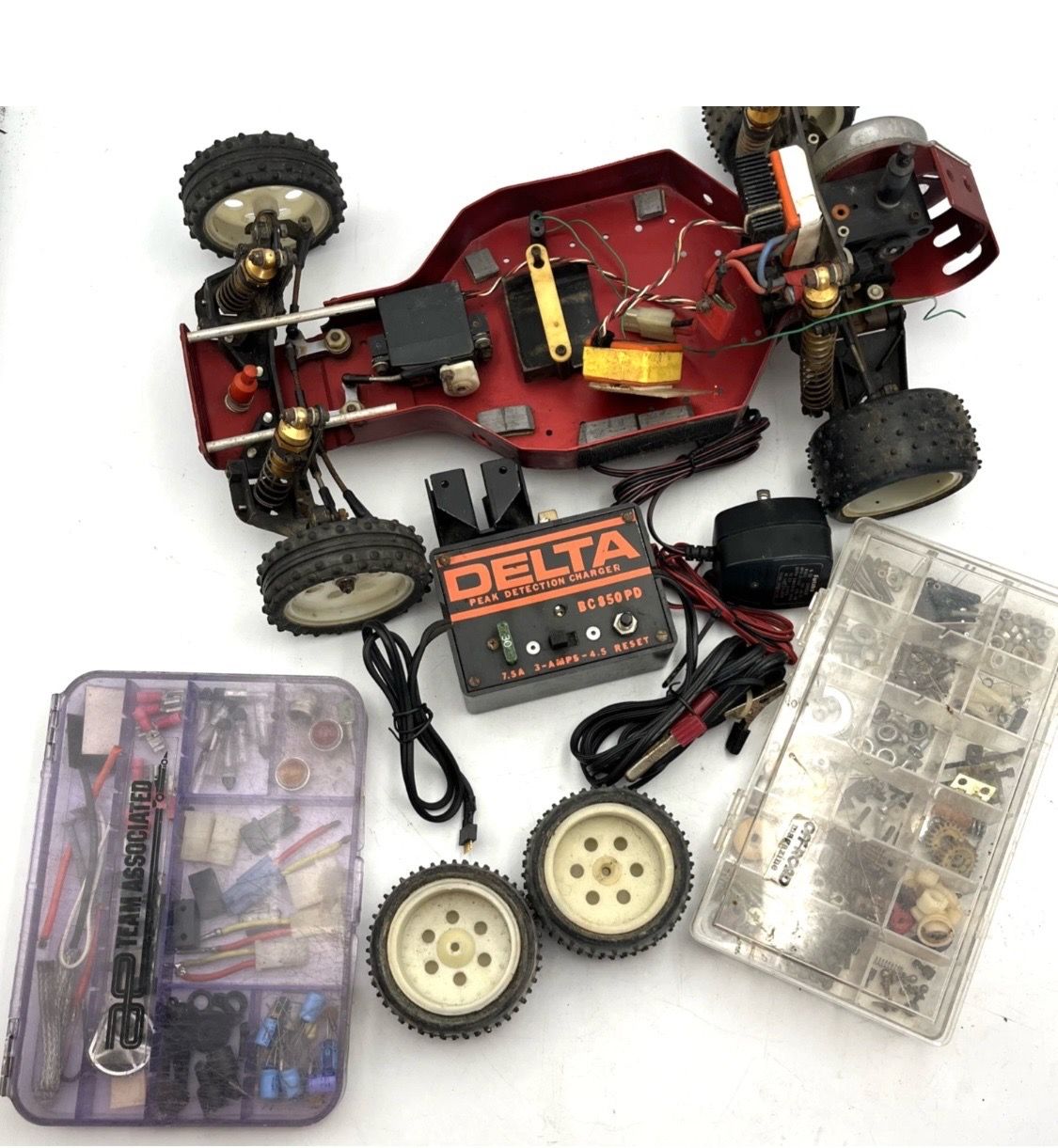 Team Associated RC10 Vintage Parts Lot