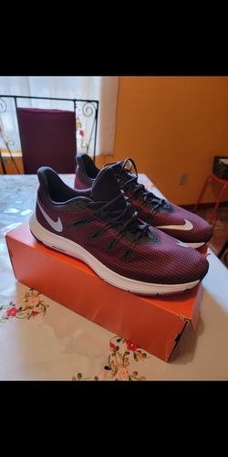 Brand New Nike Quest Oil Red/Metallic Silver Size 11' Mens