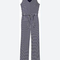 Banana Republic Striped Jumpsuit, Size 0  