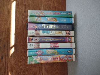 Disney Movies Assorted Vintage