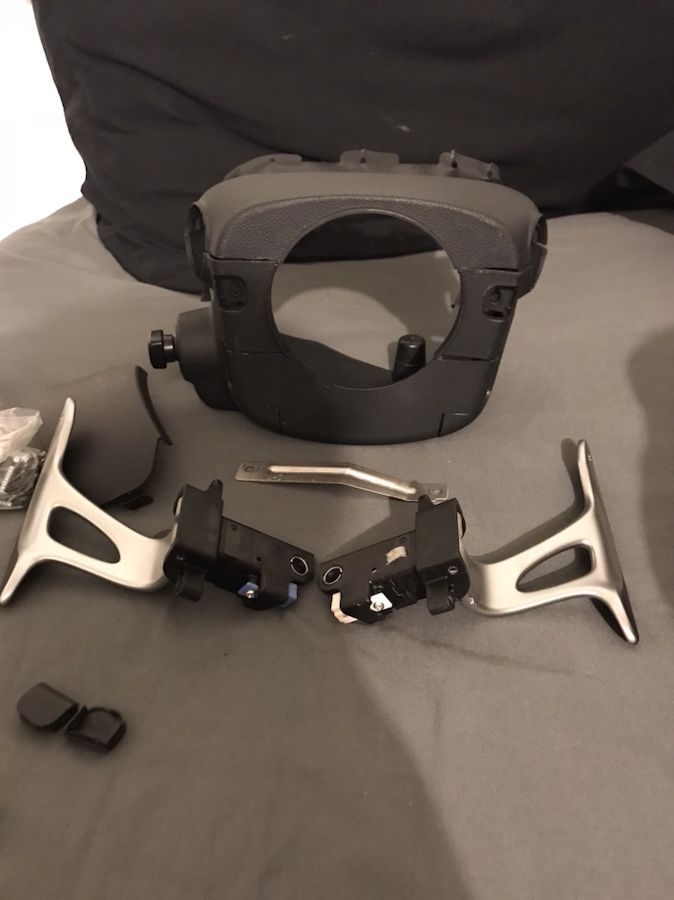 G37 paddle shifters and column trim piece