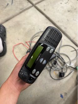 Motorola CDM1250 Mobile Two-Way Radio With Wiring - Used