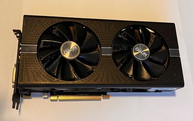 Pre-owned Sapphire Radeon NITRO+ Rx 580 8GB GDDR5 Dual HDMI/ DVI-D/ Dual DP GPU