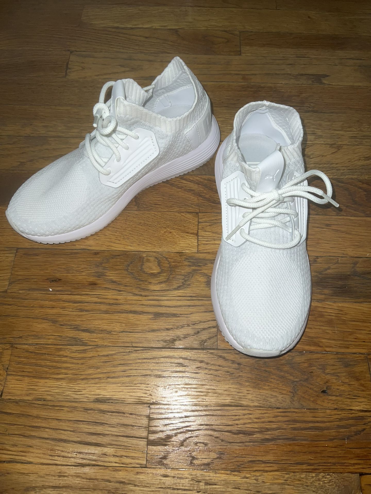 New White Puma Sneakers