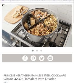 Tamalera 32QT Con Divididor