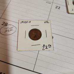 1925 s wheat penny