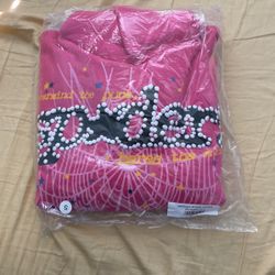 Pink Sp5der V2 Hoodie 