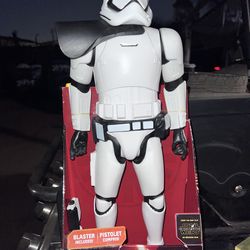 Star wars VII Big Fig Disney jakks 18” Storm Trooper