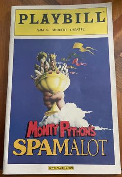 Spamalot Playbill