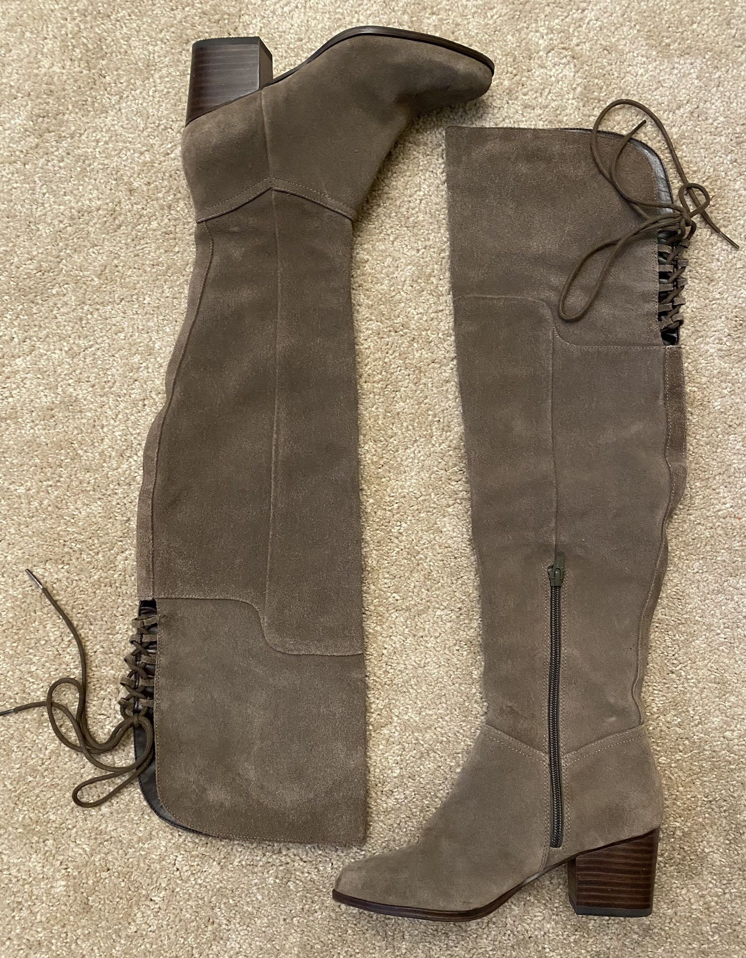 ALDO SUEDE KNEE HIGH BOOTS