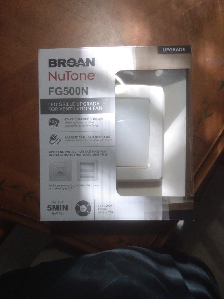 New Led Grill Upgrade For Bathroom