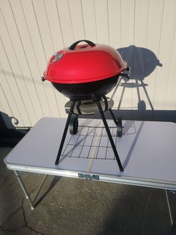 Brand new table top charcoal barbeque
