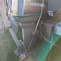 24ft Good Running Pontoon Boat N Trailer 