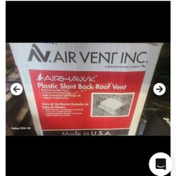 Plastic Slant  Roof Air Vents Pk 5