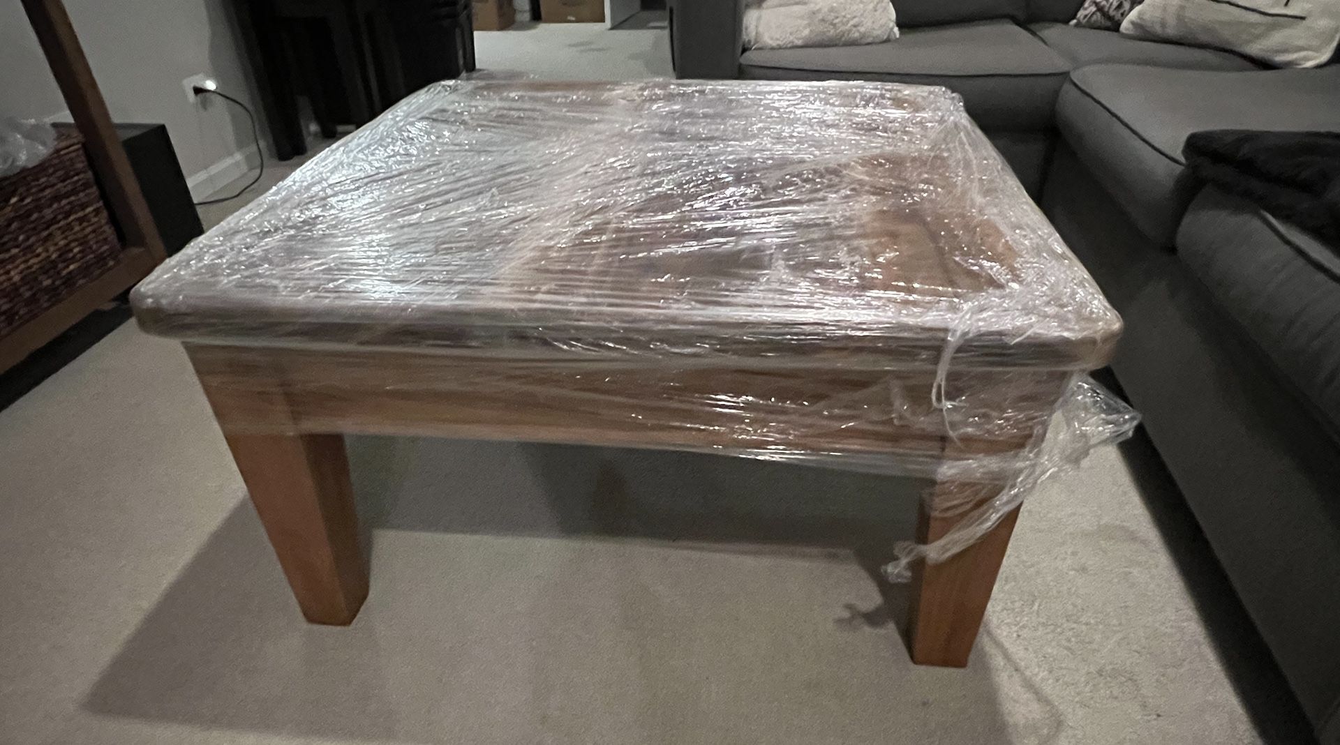 Russian Wood Coffee Table