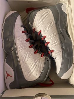 Jordan 9’s Size 4 1/2 GS ❤️🤍