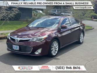 2014 Toyota Avalon XLE