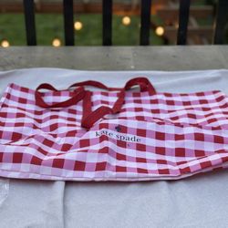 Kate Spade New In Bag Gingham Tote 