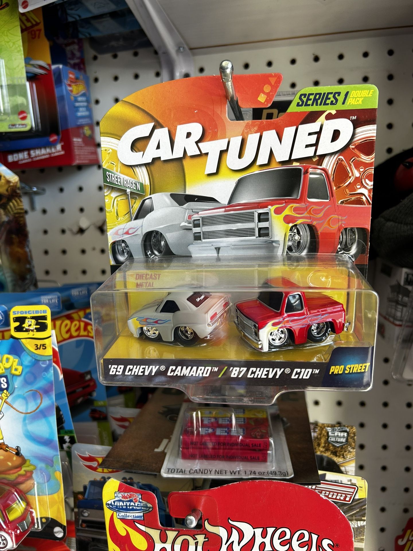 Car Tuned ‘69 Chevy Camaro ‘87 Chevy C10 Pro Street 2 pack