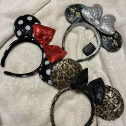 Set Of 3 Disney Ears 