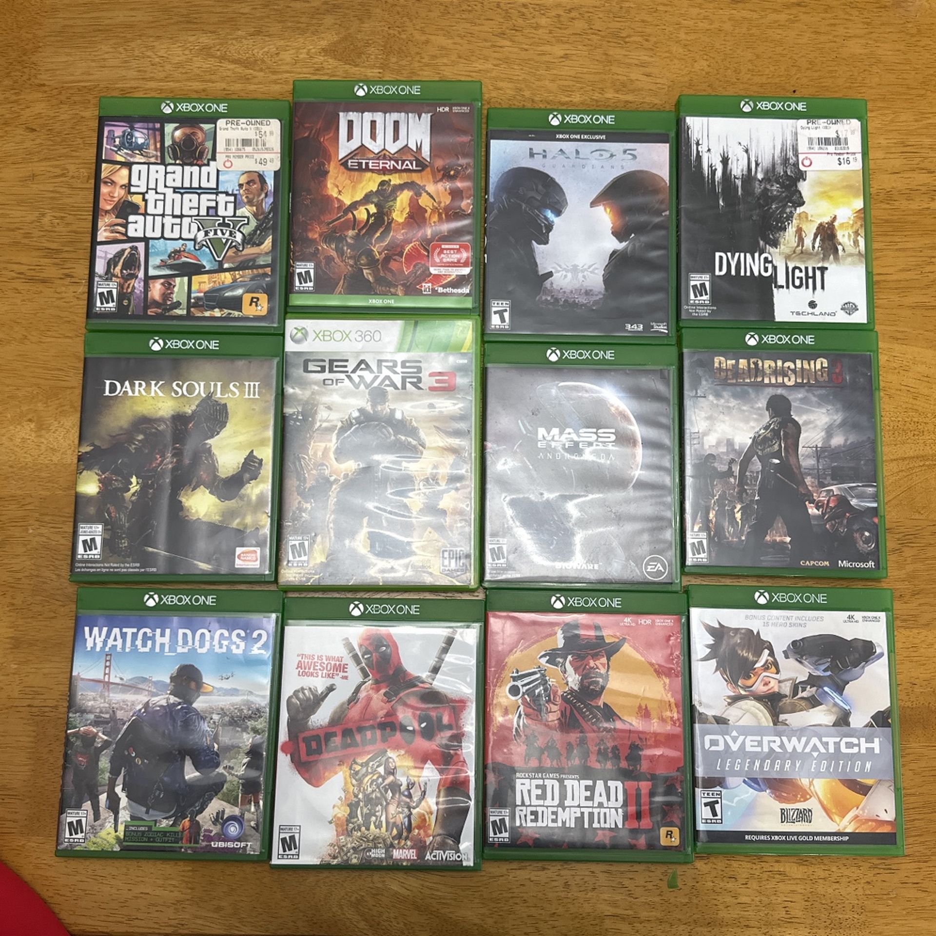 Xbox One Games / Xbox360