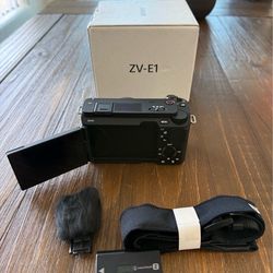 Sony Alpha ZV-E1 Mirrorless Digital Camera Body (Black)… Brand New!