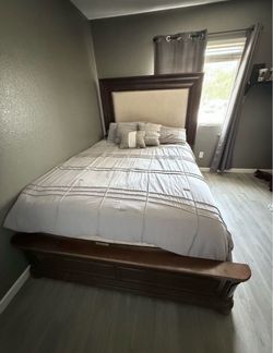 Queen bed frame