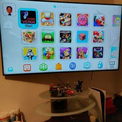 Nintendo Wii U With Several Games 