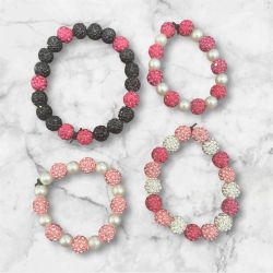 Bracelets For Breast Cancer Month Oct Pink 