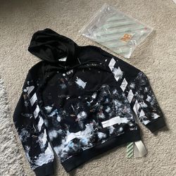 Off-White Galaxy Hoodie Size L