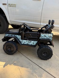 Ride On Jeep Kids Car