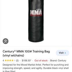 Century MMA Punching Bag