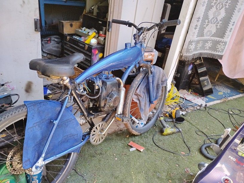 Motorized Bike 66cc  Indian Replica 