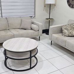 Sofa  and Coffee Table Mesa De Centro 