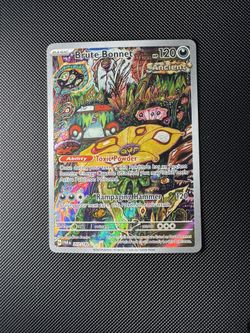 Pokemon Brute Bonnet 207/182 Paradox Rift Illustration Rare Full Art Holo NM