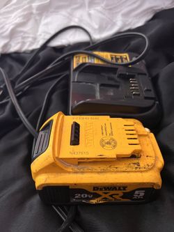 Dewalt Battery And Charger For Drill