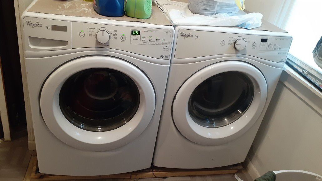Whirlpool Washer And Dryer