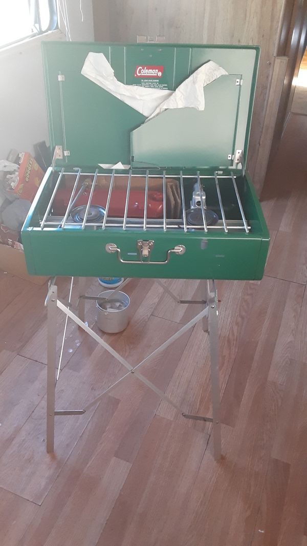 Coleman stove and stand brand new for Sale in Sun City, AZ OfferUp