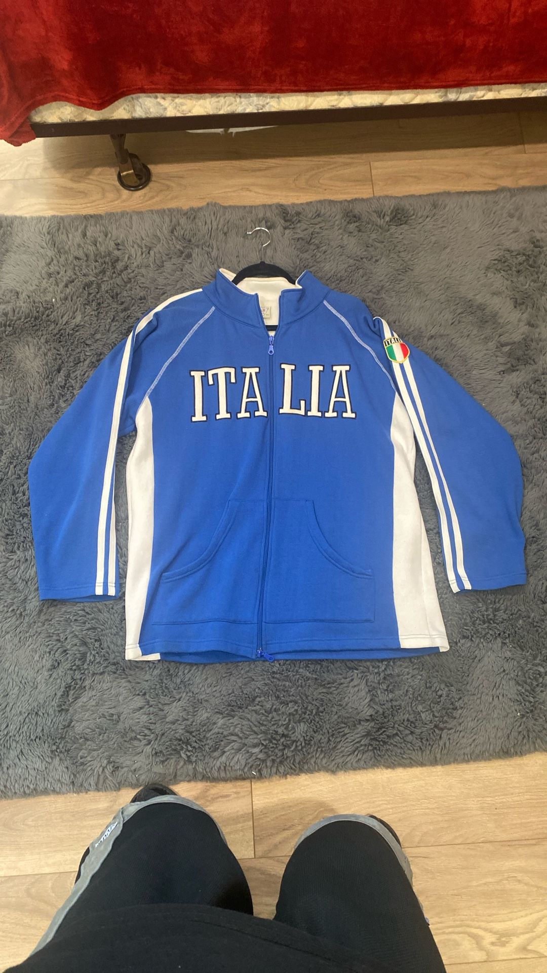 FM italy zip up