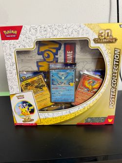 Pokemon 30th Celebration Poster Collection Box