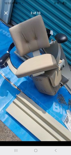 Bruno Electra-Ride III CRE-2100 Stair Lift System w/ Rails Charger Remotes