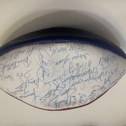 Vintage 1972 Miami Dolphins 40+ signature signed Football