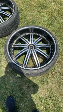 24” rims 5lug universal