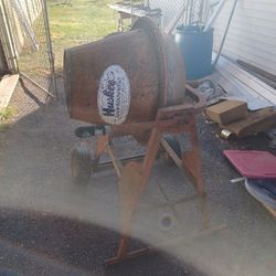 Electric Husky Cement Mixer