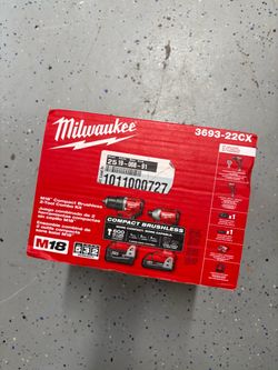 Brushless drill/impack BIG&SMALL battery bundle brand new never opened or used