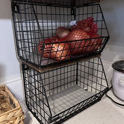 Stackable Food storage and spice racks